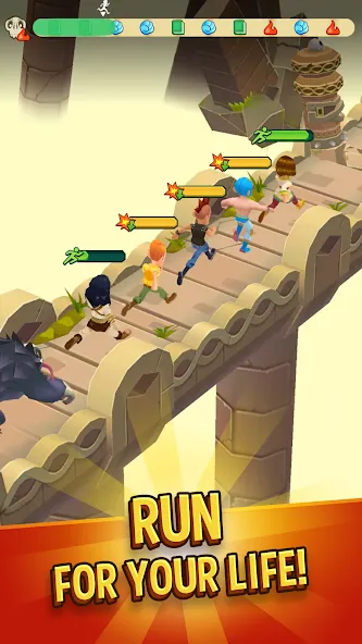 Temple Run: Idle Explorers [MOD: безлимитные деньги и алмазы] (Бесплатно / APK) — скриншот 3