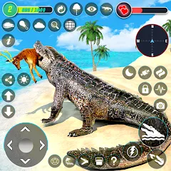 Скачать Crocodile Games: Animal Games [MOD: новые крокодильи приключения без ограничений] на телефон