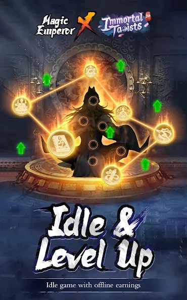 Скачать Immortal Taoists - Idle Manga [MOD: много денег и быстрый прогресс] на телефон — скриншот 5
