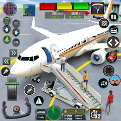 Pilot Flight Simulator Games [MOD: бесконечное топливо и новые самолёты] последняя версия