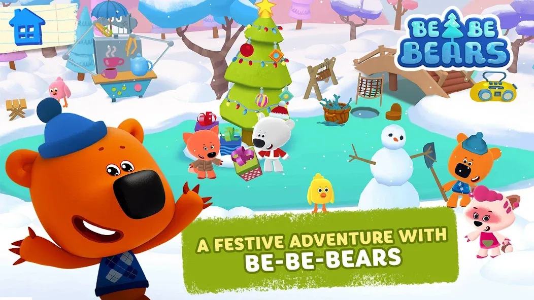 Be-be-bears - Creative world [MOD: творческий мир с открытыми возможностями] — Скачать бесплатно (APK) — скриншот 3