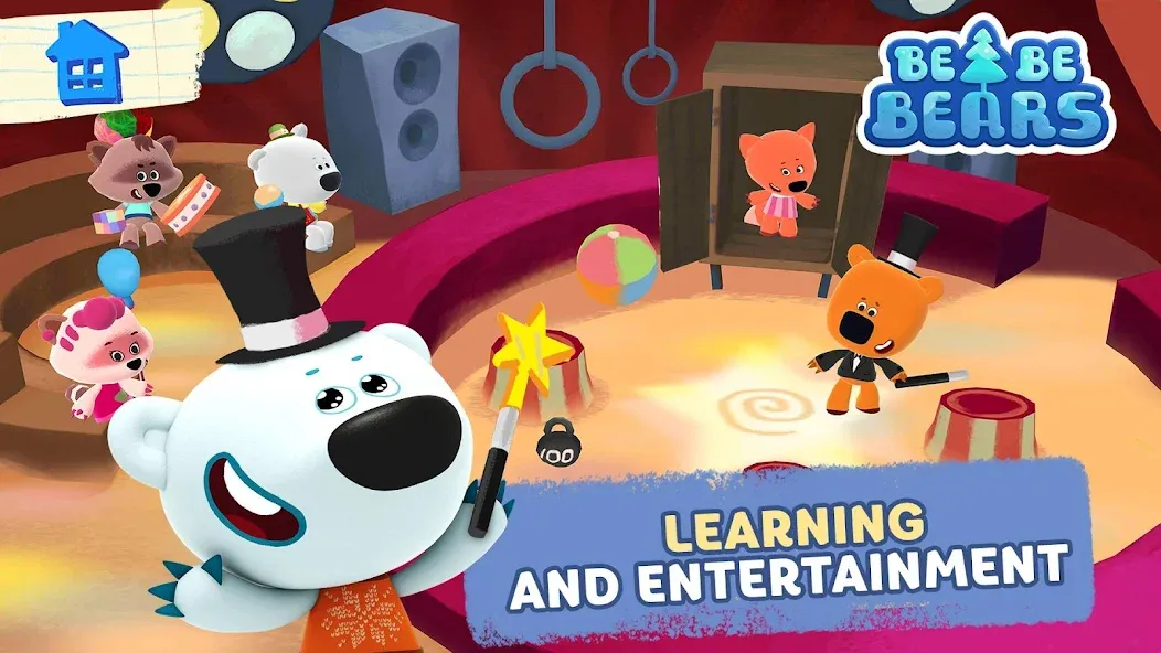 Be-be-bears - Creative world [MOD: творческий мир с открытыми возможностями] — Скачать бесплатно (APK) — скриншот 5
