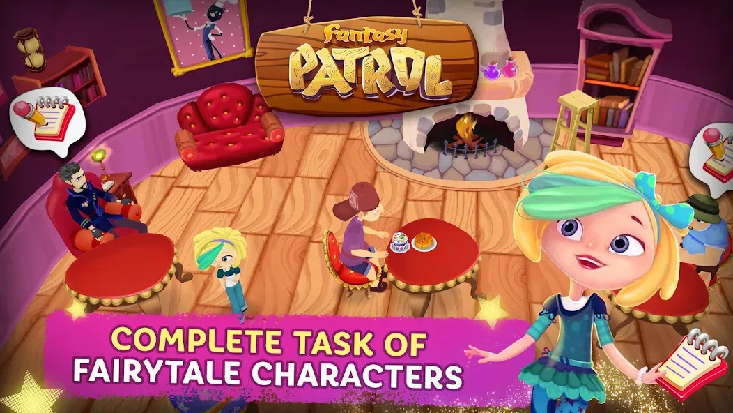 Fantasy Patrol: Cafe [MOD: много монет и всё открыто] последняя версия — скриншот 3