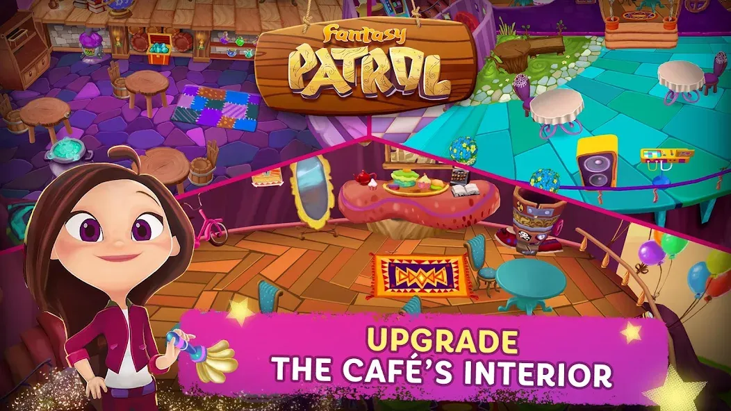 Fantasy Patrol: Cafe [MOD: много монет и всё открыто] последняя версия — скриншот 5