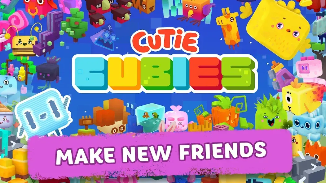 Скачать взлом Cutie Cubies [MOD: много монет и все уровни открыты] — скриншот 2