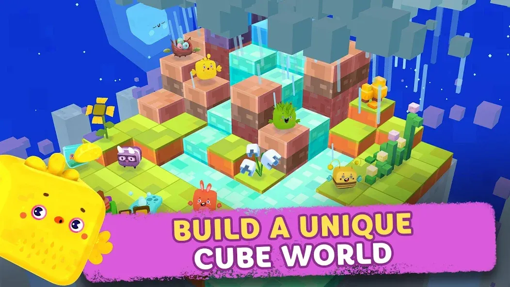 Скачать взлом Cutie Cubies [MOD: много монет и все уровни открыты] — скриншот 3