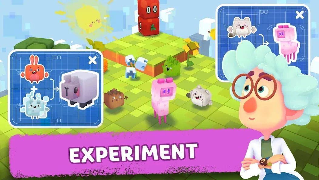 Скачать взлом Cutie Cubies [MOD: много монет и все уровни открыты] — скриншот 4