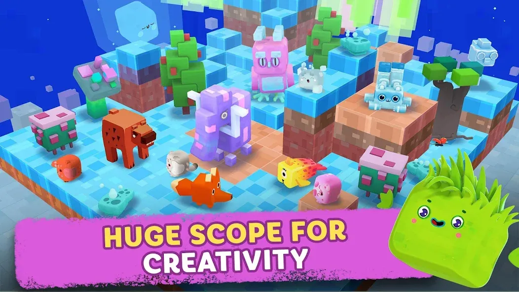 Скачать взлом Cutie Cubies [MOD: много монет и все уровни открыты] — скриншот 5