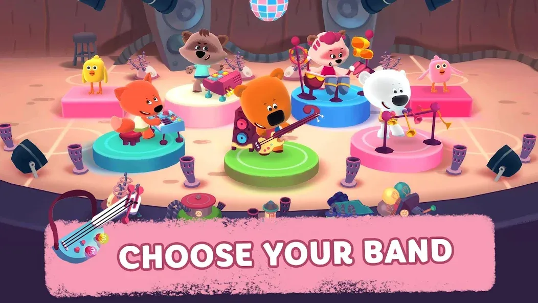 Rhythm and Bears [MOD: безлимитные монеты и разблокированы все песни] — Скачать бесплатно (APK) — скриншот 2