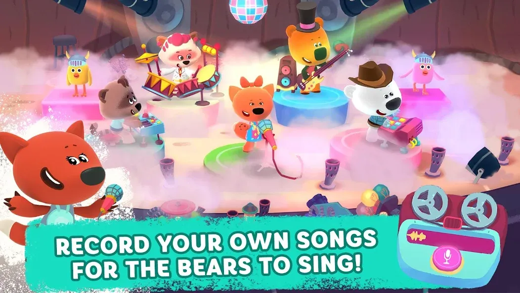 Rhythm and Bears [MOD: безлимитные монеты и разблокированы все песни] — Скачать бесплатно (APK) — скриншот 5