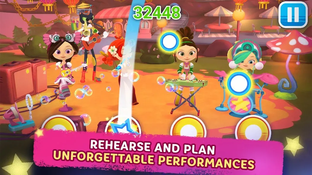 Взломанная Rhythm Patrol [MOD: безлимитные ноты и открыты все уровни] на Андроид — скриншот 3
