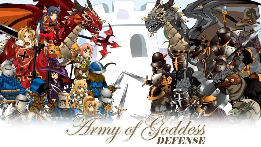 Army of Goddess Defense [MOD: безлимитные деньги и ресурсы] последняя версия — скриншот 1