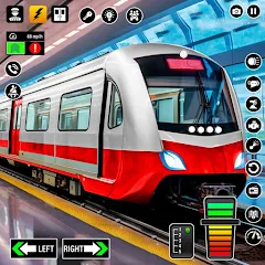 Скачать City Train Games Driver Sim 3D [MOD: безлимитные деньги и все поезда открыты] на телефон