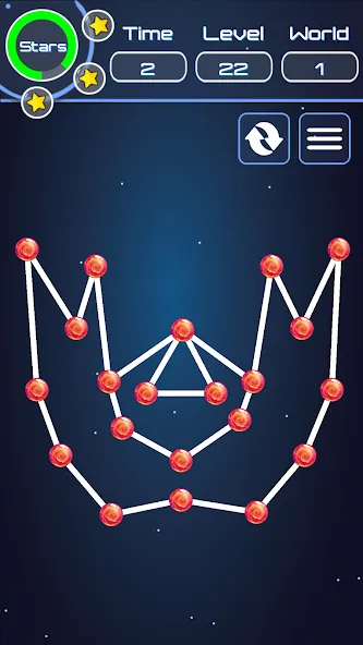Скачать взлом Connect The Dots [MOD: безлимитные подсказки и все уровни] — скриншот 2