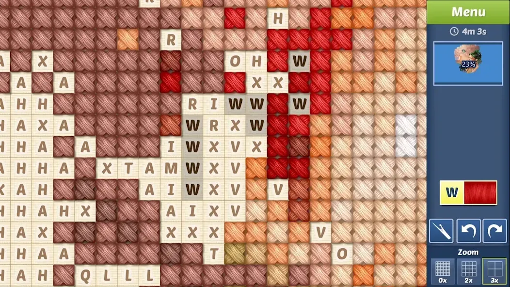 Cross-Stitch World [MOD: безлимитные нитки и открыты все узоры] (Бесплатно / APK) — скриншот 2