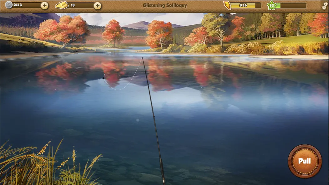Fishing World [MOD: безлимитные деньги и ресурсы] на Андроид — скриншот 1