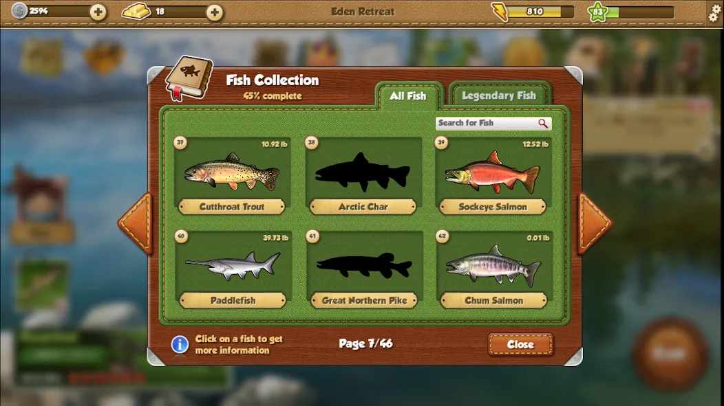 Fishing World [MOD: безлимитные деньги и ресурсы] на Андроид — скриншот 4
