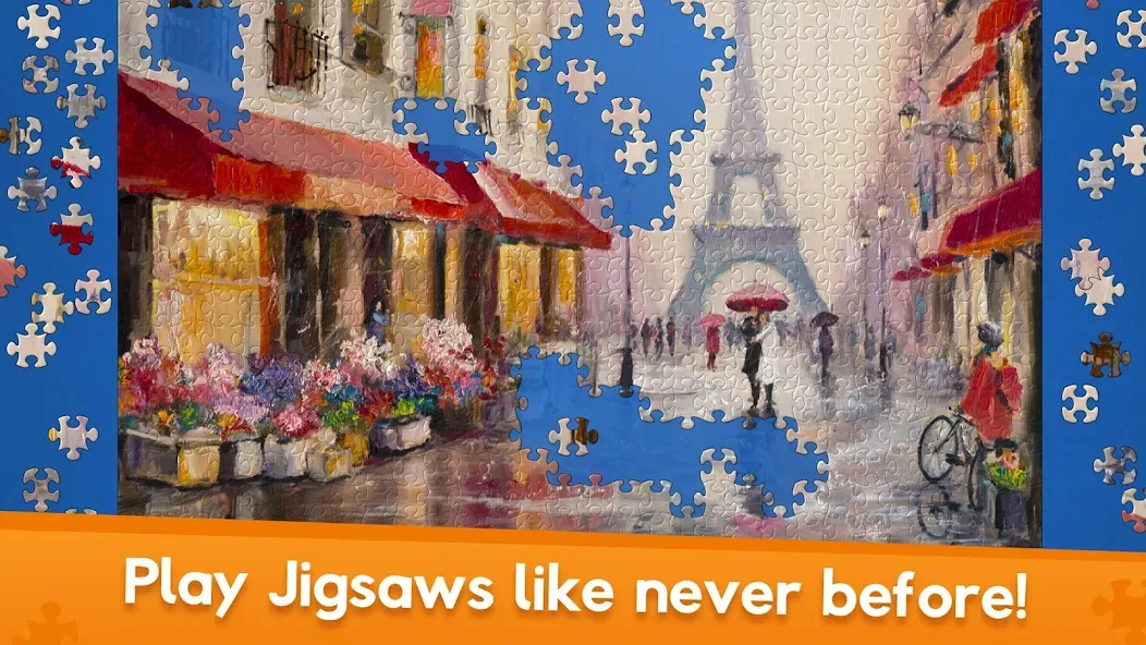 Jigsaw World [MOD: безлимитные подсказки и все пазлы открыты] последняя версия — скриншот 1