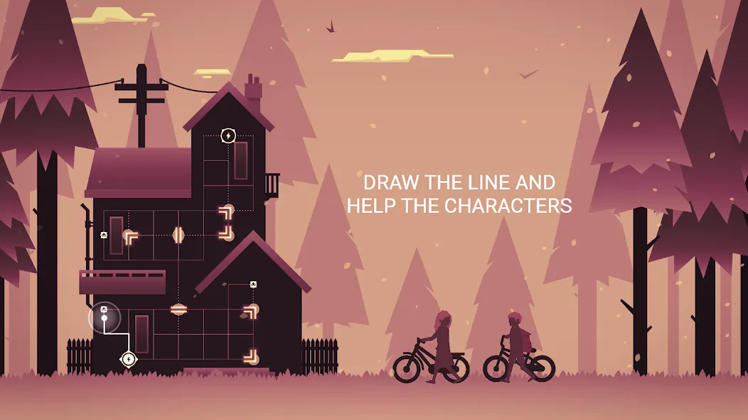 Взломанная Linea: An Innerlight Game [MOD: открыты все уровни и подсказки] на Андроид — скриншот 5
