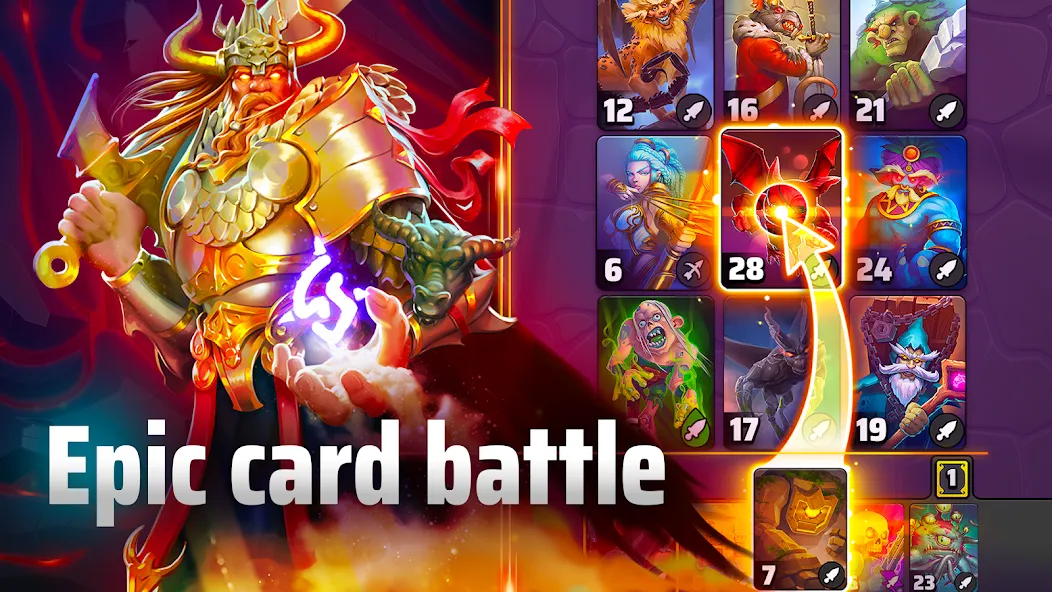 Скачать Black Deck - Card Battle CCG [MOD: много денег и все карты открыты] на телефон — скриншот 4