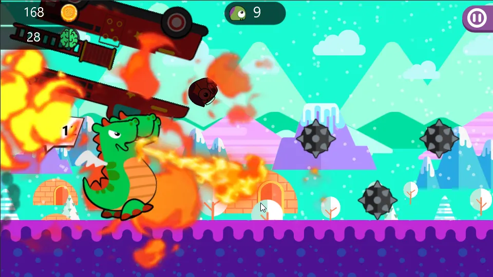 Скачать Monster Run: Jump Or Die [MOD: бесконечные жизни и монеты] на телефон — скриншот 1