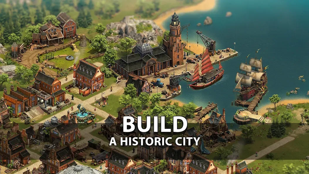 Forge of Empires: Build a City [MOD: безлимитные ресурсы и ускоренное строительство] (Бесплатно / APK) — скриншот 1