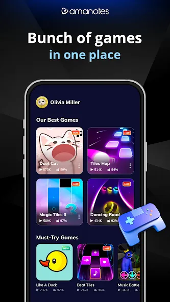 Game of Song - All music games [MOD: все песни и без рекламы] на Андроид — скриншот 1