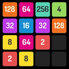 Скачать X2 Blocks - 2048 Number Game [MOD: без рекламы и бесконечные ходы]