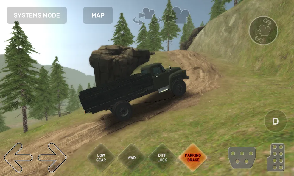 Скачать Dirt Trucker: Muddy Hills [MOD: безлимитные деньги и топливо] на телефон — скриншот 4