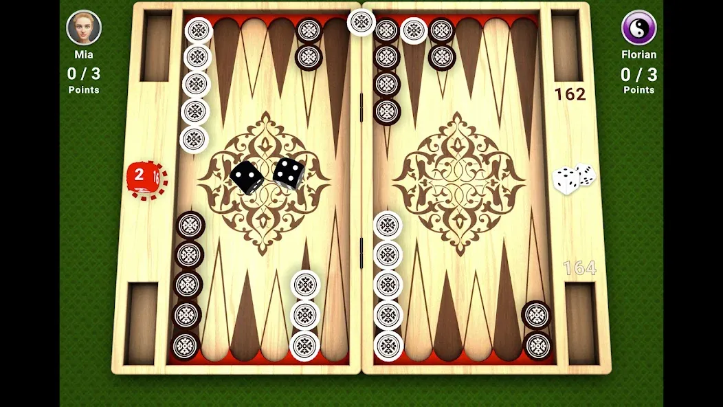 Взломанная Backgammon - Board Game [MOD: безлимитные деньги и открыты все уровни] на Андроид — скриншот 4
