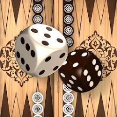Взломанная Backgammon -  Board Game [MOD: безлимитные деньги и открыты все уровни] на Андроид