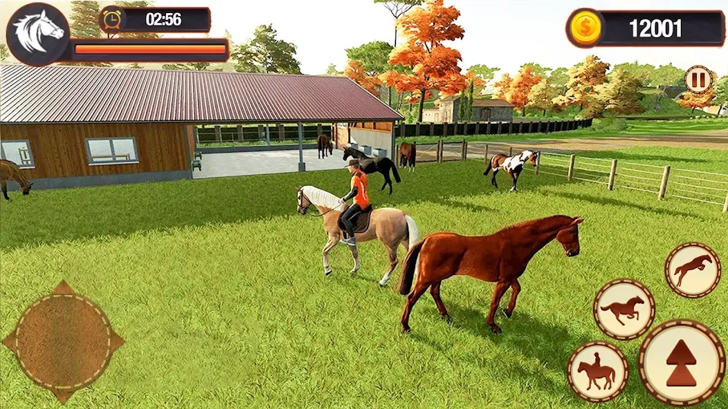My Horse Herd Care Simulator [MOD: бесконечные монеты и всё открыто] на Андроид — скриншот 1