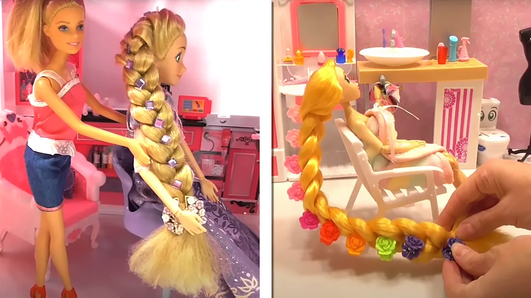 Взломанная Doll House Design Doll Games [MOD: безлимитные деньги и все предметы] на Андроид — скриншот 5