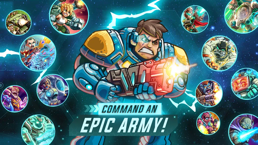 Iron Marines Offline Strategy [MOD: безлимитные ресурсы и все уровни открыты] на Андроид — скриншот 3