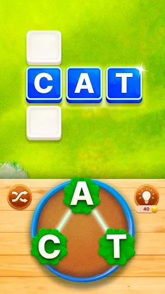 Word Garden : Crosswords [MOD: без рекламы и подсказки доступны] (Бесплатно / APK) — скриншот 1
