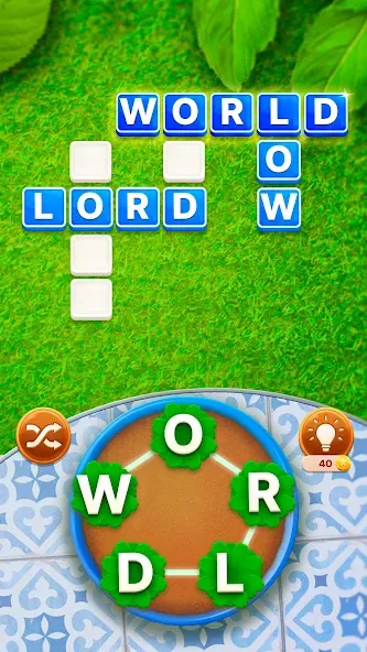 Word Garden : Crosswords [MOD: без рекламы и подсказки доступны] (Бесплатно / APK) — скриншот 2