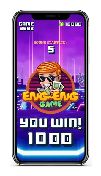 Скачать взлом Eng-Eng Game [MOD: безлимитные подсказки и все слова открыты] — скриншот 3
