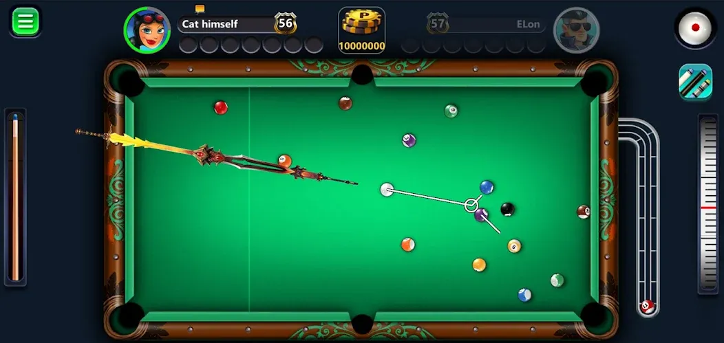 8 Ball Magic [MOD: безлимитные монеты и разблокированные столы] на Андроид — скриншот 2