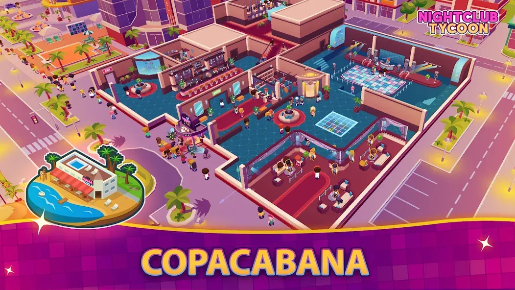 Скачать Nightclub Tycoon: Idle Empire [MOD: безлимитные деньги и энергия] на телефон — скриншот 4