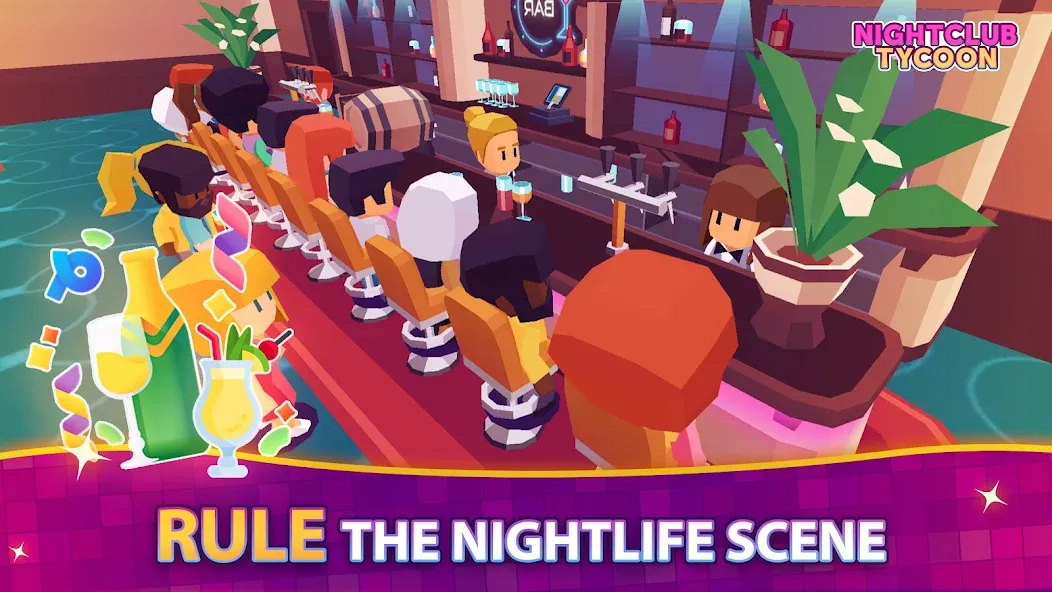Скачать Nightclub Tycoon: Idle Empire [MOD: безлимитные деньги и энергия] на телефон — скриншот 5