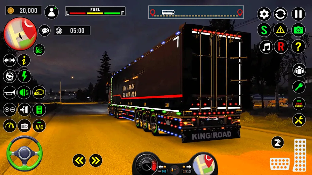 Скачать US Truck City Transport Sim 3d [MOD: безлимитные деньги и все машины открыты] — скриншот 2