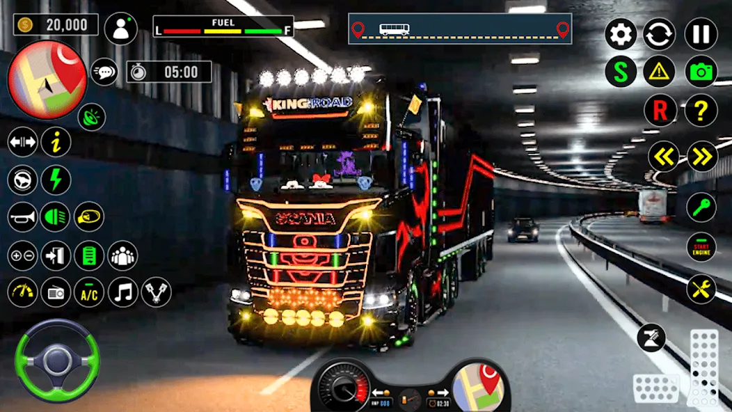 Скачать US Truck City Transport Sim 3d [MOD: безлимитные деньги и все машины открыты] — скриншот 4