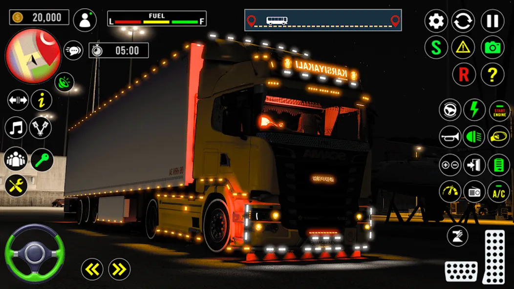 Скачать US Truck City Transport Sim 3d [MOD: безлимитные деньги и все машины открыты] — скриншот 5
