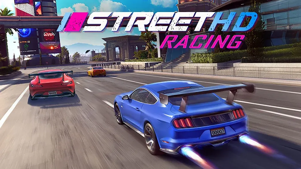 Скачать Street Racing HD [MOD: безлимитные деньги и все машины открыты] на телефон — скриншот 1