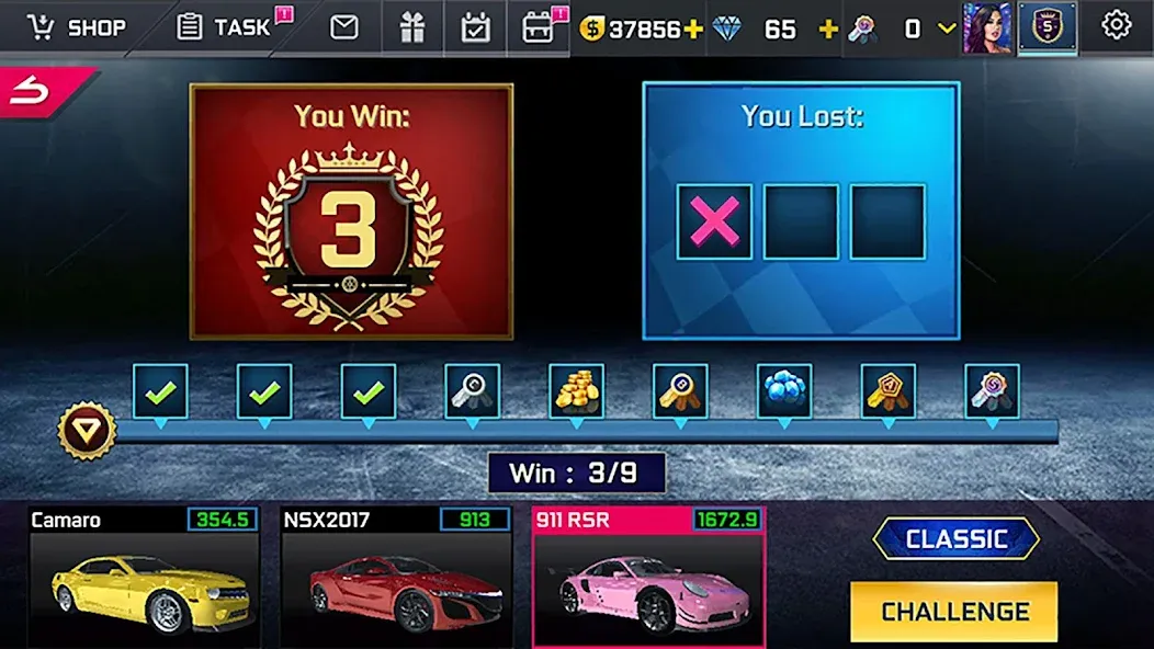 Скачать Street Racing HD [MOD: безлимитные деньги и все машины открыты] на телефон — скриншот 3