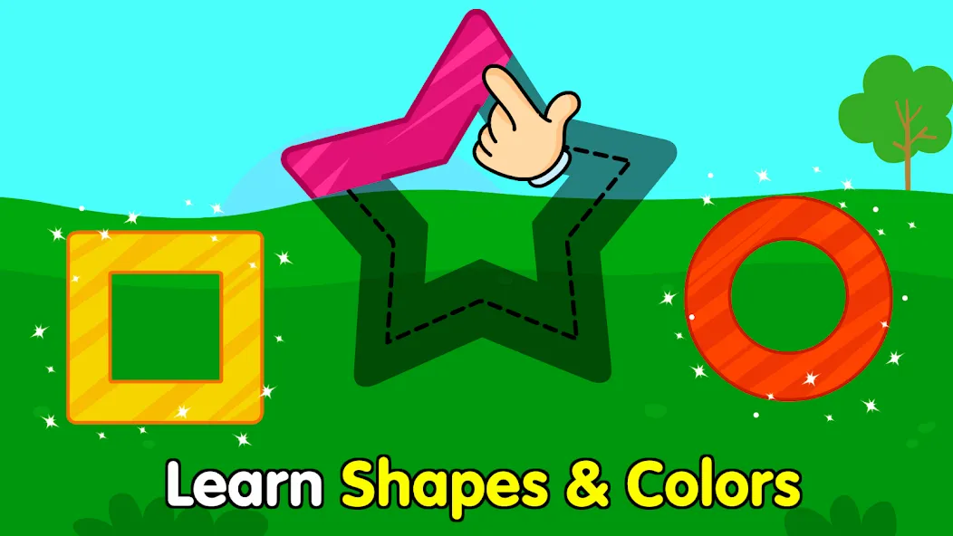 Скачать взлом Shapes & Colors Games for Kids [MOD: все игры разблокированы] — скриншот 1