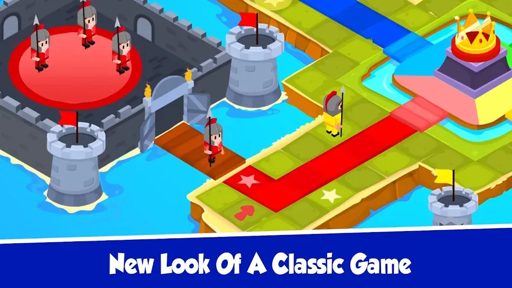 Скачать Ludo Offline Dice Board Game [MOD: без рекламы и разблокированы все режимы] на телефон — скриншот 2