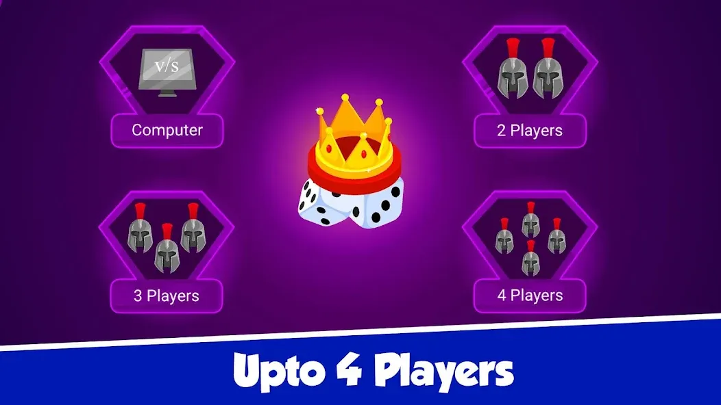 Скачать Ludo Offline Dice Board Game [MOD: без рекламы и разблокированы все режимы] на телефон — скриншот 5