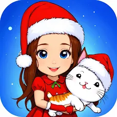 My Cat Town - Tizi Pet Games [MOD: безлимитные монеты и все питомцы открыты] на Андроид