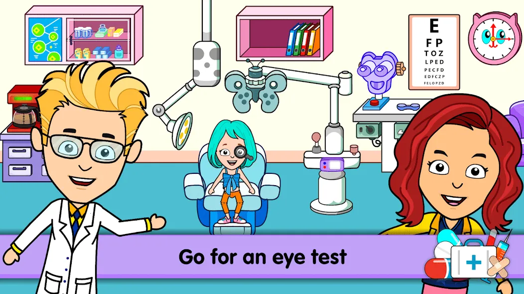 My Hospital Town Doctor Games [MOD: безлимитные деньги и всё открыто] на Андроид — скриншот 4
